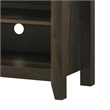 Trove TV Stand Media Cabinet w Open Shelves- Dusty Oak Brown 58 Inch