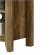 Nitto TV Stand Media Cabinet- Adjustable Shelves- Oak Brown 70 Inch