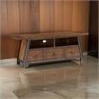 Fanny 64 Inch TV Media Entertainment Console- Rustic Brown- Gray