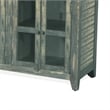 Rena TV Media Entertainment Console with Shelves- 70 Inch Rustic Green