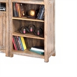 Rany 4pc TV Wall Entertainment Console- 2 Pier- Bridge- Brown 114 Inch