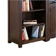 Flint 4pc TV Wall Entertainment Console- 2 Pier- Bridge- Brown