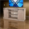 Desy TV Media Entertainment Console-Barn Doors-78 Inch Brown