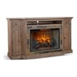 Lio TV Media Entertainment Console- Slate Inlay Taupe Brown 72 Inch