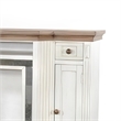 Lio TV Media Entertainment Console- Slate Inlay White Brown 72 Inch