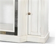 Lio TV Media Entertainment Console- Slate Inlay White Brown 72 Inch