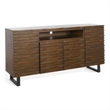 Desy TV Media Entertainment Console- Fluted Doors- Dark Brown 72 Inch