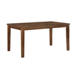 Penny 7pc Dinette Set- Table and 6 Beige Dining Chairs- Cherry Wood