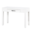 Thiem Writing Laptop Desk- 1 Drawer- White Veneer- 42 Inch