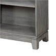 Thiem Cubby Bookcase- 43 Inch Wide 4 Shelves- Rustic Gray Veneer