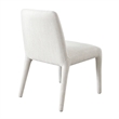 Hena Dining Side Chair Set of 2- Light Oat Polyester Upholstered Frame