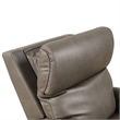 Lift Chair with Power Headrest- Light Gray Fabric Padded- USB Charging