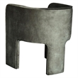 Gela Dining Chair- Three Legged Barrel Accent Sides- Rainforest Green
