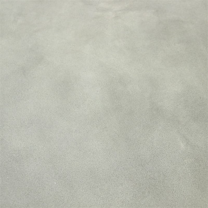 Cid Ziv 47 Inch Dining Table- Gray Faux Concrete Round Top- 3 Pillar Base