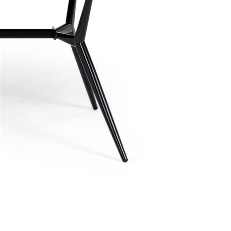 Cid Julie Dining Table- 79-118 Inch Extendable Black Ash Ceramic Top