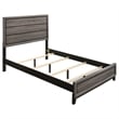 Mela 4pc Queen Bedroom Set-Nightstand Dresser and Mirror-Oak Gray