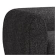 Dly Sofa Chair-Black Boucle-Wood Frame Tuxedo-Inspired Design