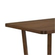 Lere Dining Table-Antique Style Brown Wood-Spacious 71 Inch Rectangular Top