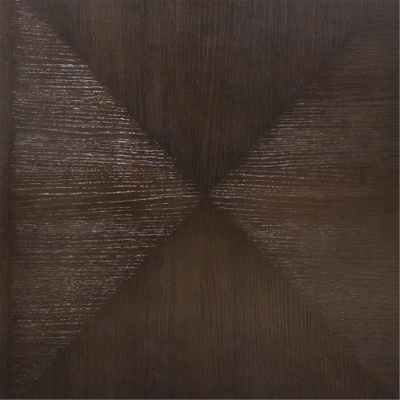 Witzy Dining Table-Espresso Brown Solid Poplar Wood-90 Inch Rectangular Top