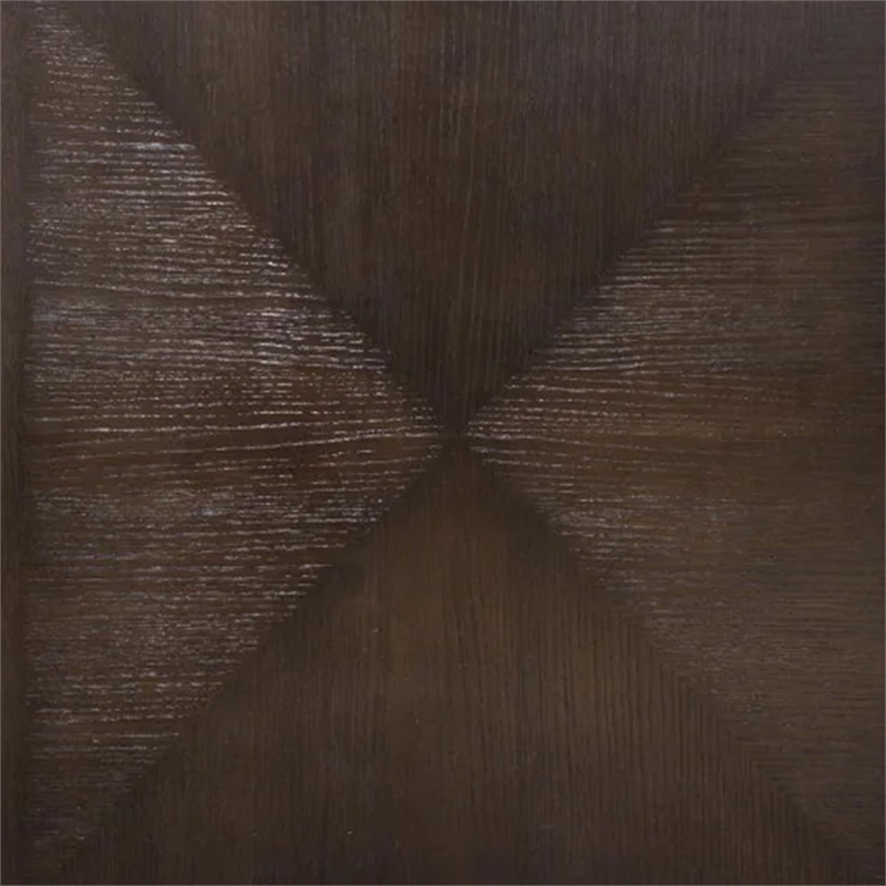 Witzy Dining Table-Espresso Brown Solid Poplar Wood-90 Inch Rectangular Top