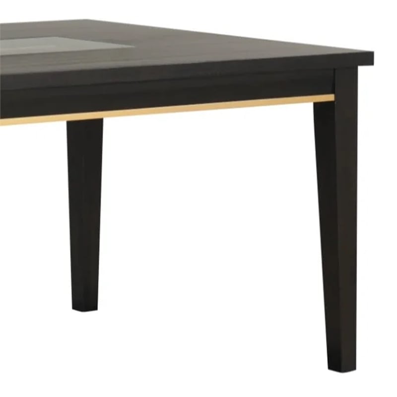 Yada Dining Table-Espresso Brown Rectangular 72 Inch Top