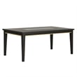Yada Dining Table-Espresso Brown Rectangular 72 Inch Top