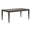 Oline Dining Table-Dark Walnut Brown Wood-Rectangular 72 Inch Top