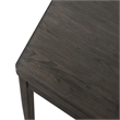 Oline Dining Table-Dark Walnut Brown Wood-Rectangular 72 Inch Top