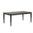 Oline Dining Table-Dark Walnut Brown Wood-Rectangular 72 Inch Top