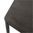 Oline Dining Table-Dark Walnut Brown Wood-Rectangular 72 Inch Top