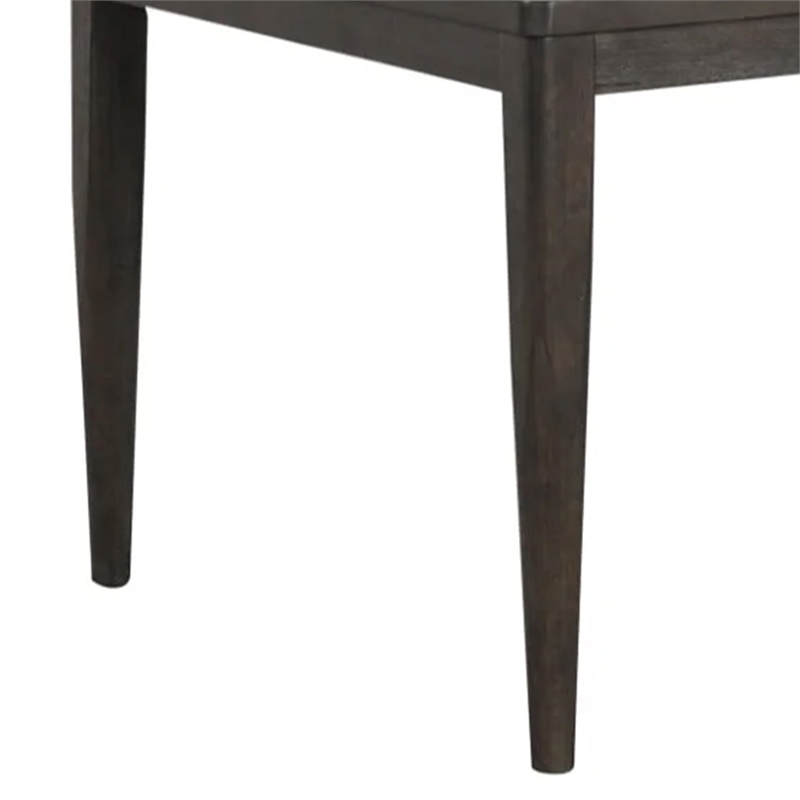 Oline Dining Table-Dark Walnut Brown Wood-Rectangular 72 Inch Top