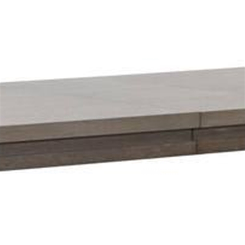 Gris Dining Table-Dual-Tone Gray-Rectangular 90 Inch Top