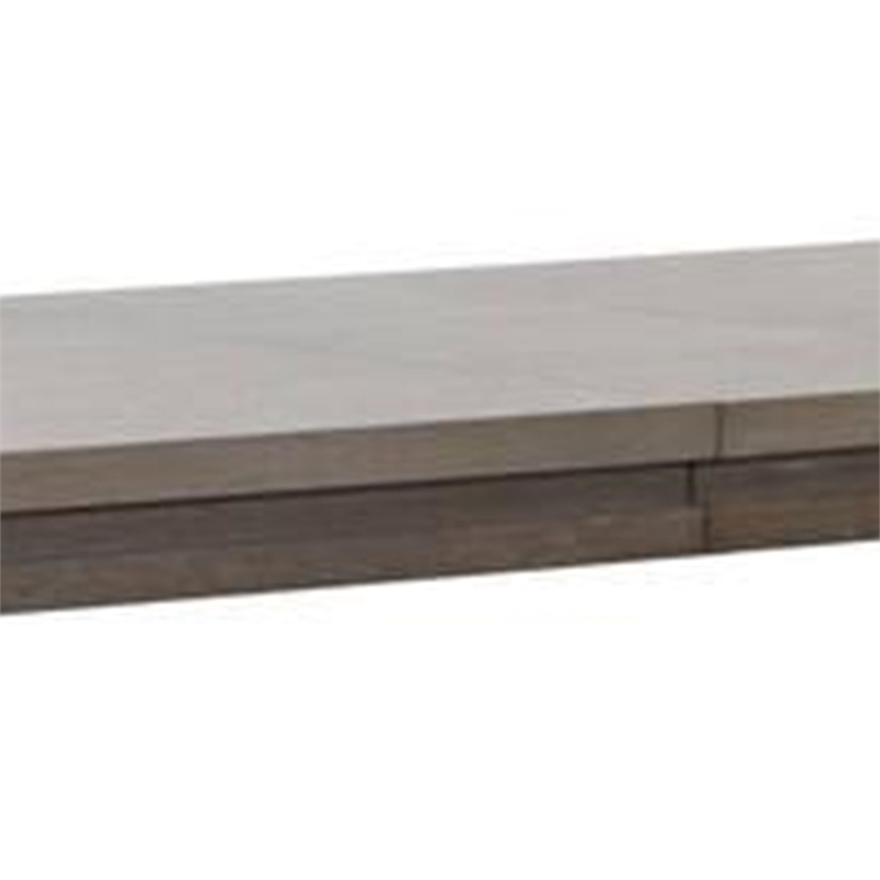Gris Dining Table-Dual-Tone Gray-Rectangular 90 Inch Top