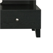 Fiaz 71 Inch TV Stand Media Cabinet-3 Drawers w 2 Shelves-White Top