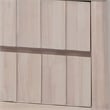 Vasu Nightstand-2 Drawers-White Wash Solid Rubberwood-21 Inch
