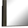 Kena Vanity Dresser Mirror-2 Tone Metallic Gray Asymmetrical Frame