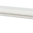 Miamy Bench-Cream White Wood Frame-Textured Fabric-55 Inch