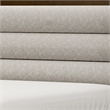 Cair Queen Bed-Channel Tufted Light Gray Fabric Upholstered-Brown