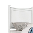 Joly Full Size Kids Bed with Cradle Inspired Trundle Storage-White