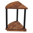 Jones 30-Inch Round Coffee Table- 3 Piece Split Design