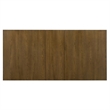 Lyoi Extendable Dining Table w Trestle Base-Hickory Brown-71-87 Inch