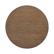 Coffee Table- 42 Inch Round Top- Open X-Base Design- Light Brown