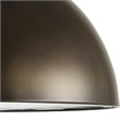 Modern Floor Lamp with Dome Metal Shade- 59 Inch Dark Bronze