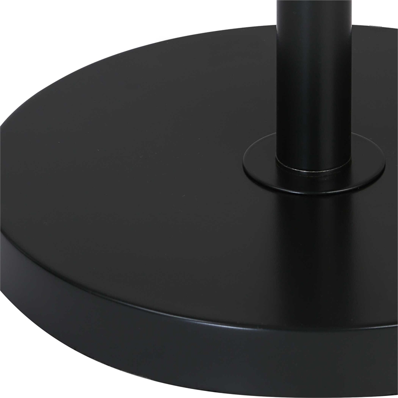 Floor Lamp with Rotating LED Arms and Dimmer- 72 Inch Black
