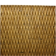 Benjara Modern Style Wooden Wall Decor with Patterned Carving- Large- Gold