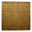 Benjara Modern Style Wooden Wall Decor with Patterned Carving- Large- Gold