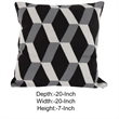 Benjara 20 x 20
