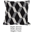 Benjara 20 x 20