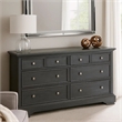 Benjara Lee 38 x 50 Dresser Mirror- Modern LED Light Trim- Silver Hardwood Frame