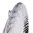 Benjara Set of 3 Decorative Wall Art Discs- Stainless Steel- Shiny Silver Finish